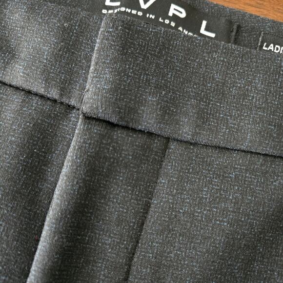 LVPL Women's Ladies Knit Trouser Black Blue Size 14/32 - Picture 4 of 9